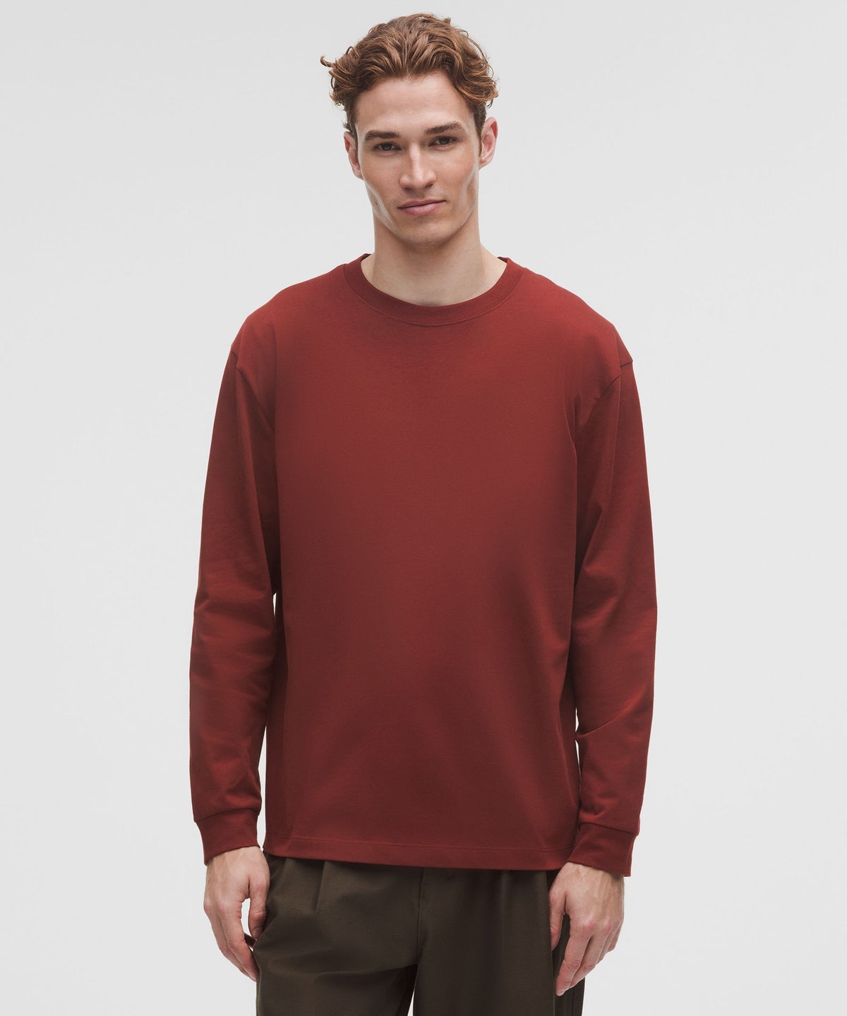 Heavyweight Cotton Jersey Long-Sleeve Shirt