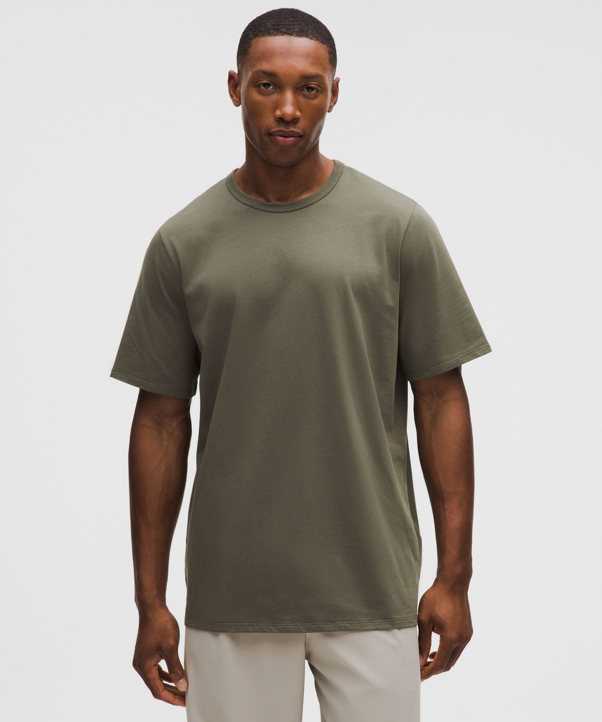 Organic Cotton-Blend Classic-Fit T-Shirt