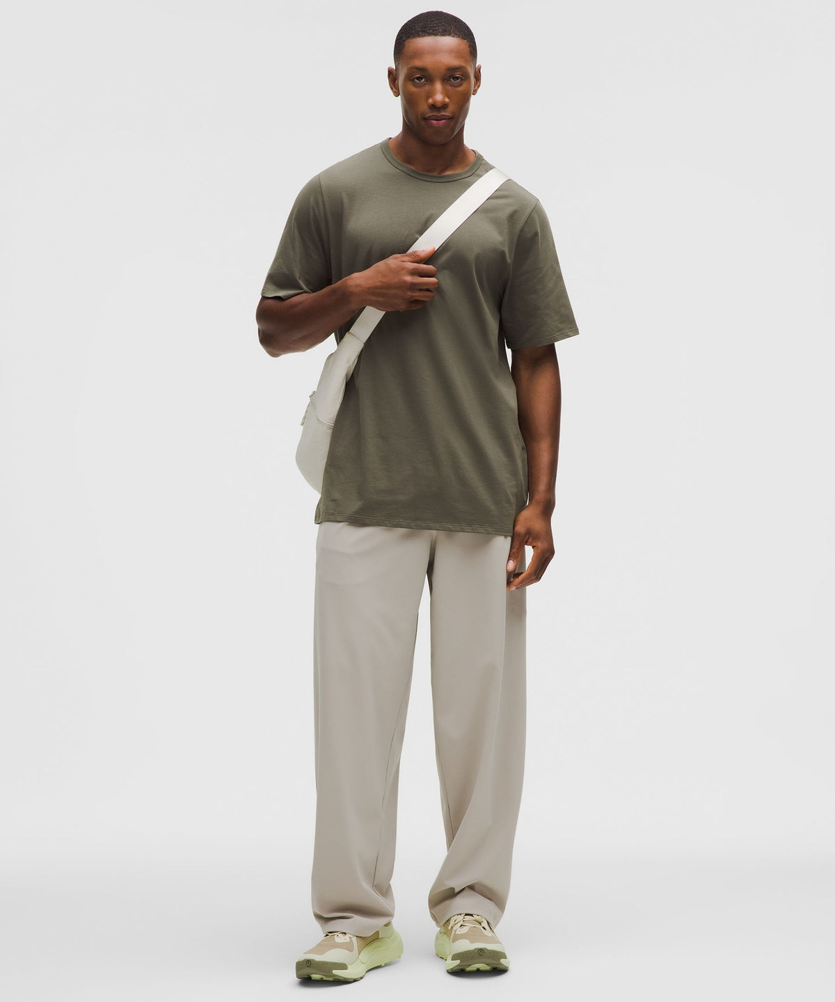 Organic Cotton-Blend Classic-Fit T-Shirt
