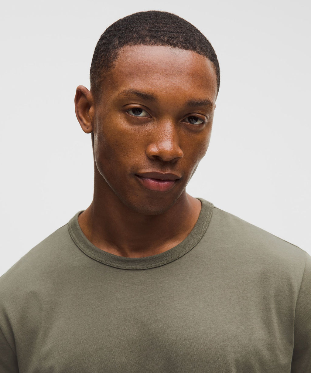 Organic Cotton-Blend Classic-Fit T-Shirt