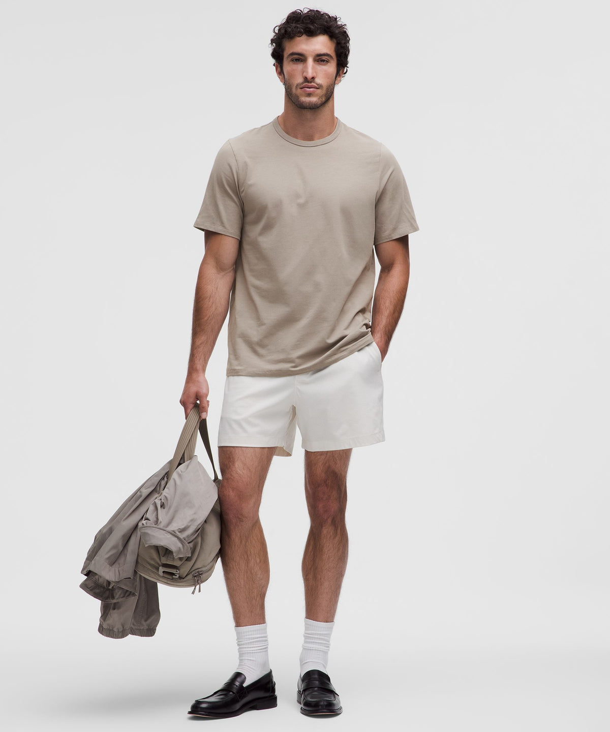 Organic Cotton-Blend Classic-Fit T-Shirt