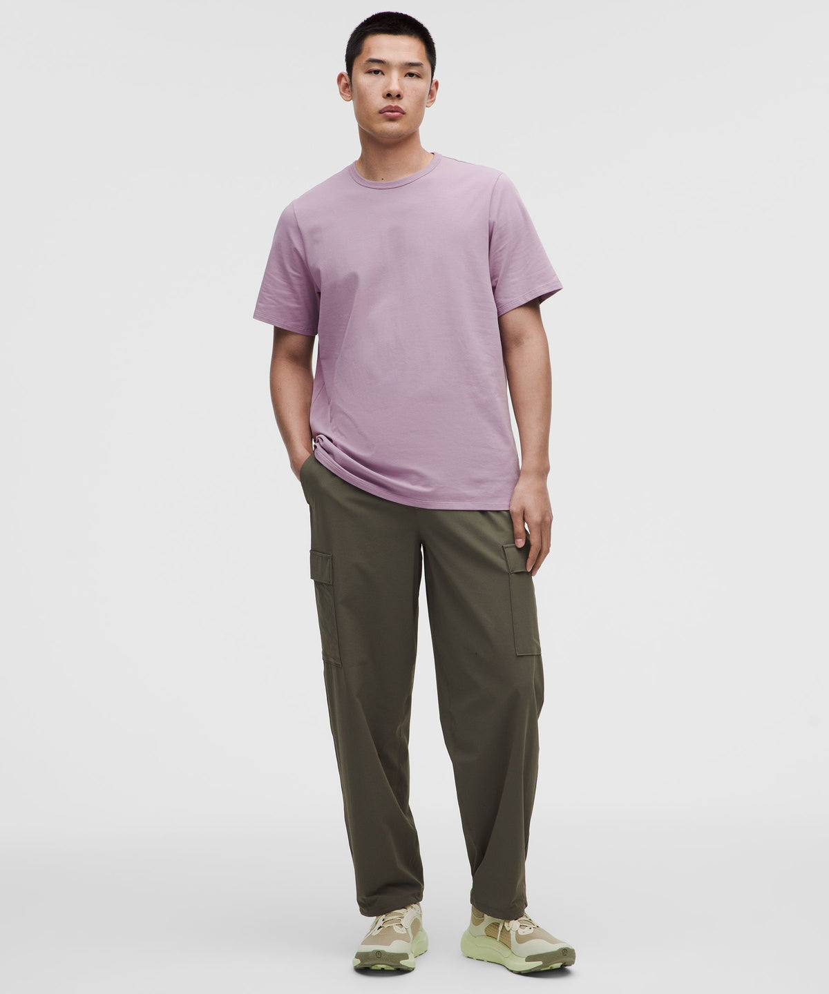 Organic Cotton-Blend Classic-Fit T-Shirt