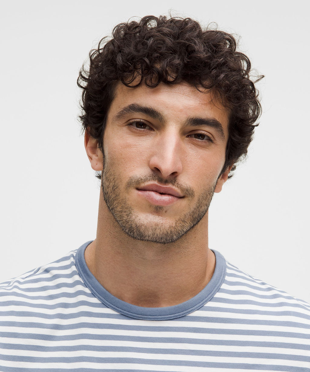 Organic Cotton-Blend Classic-Fit T-Shirt