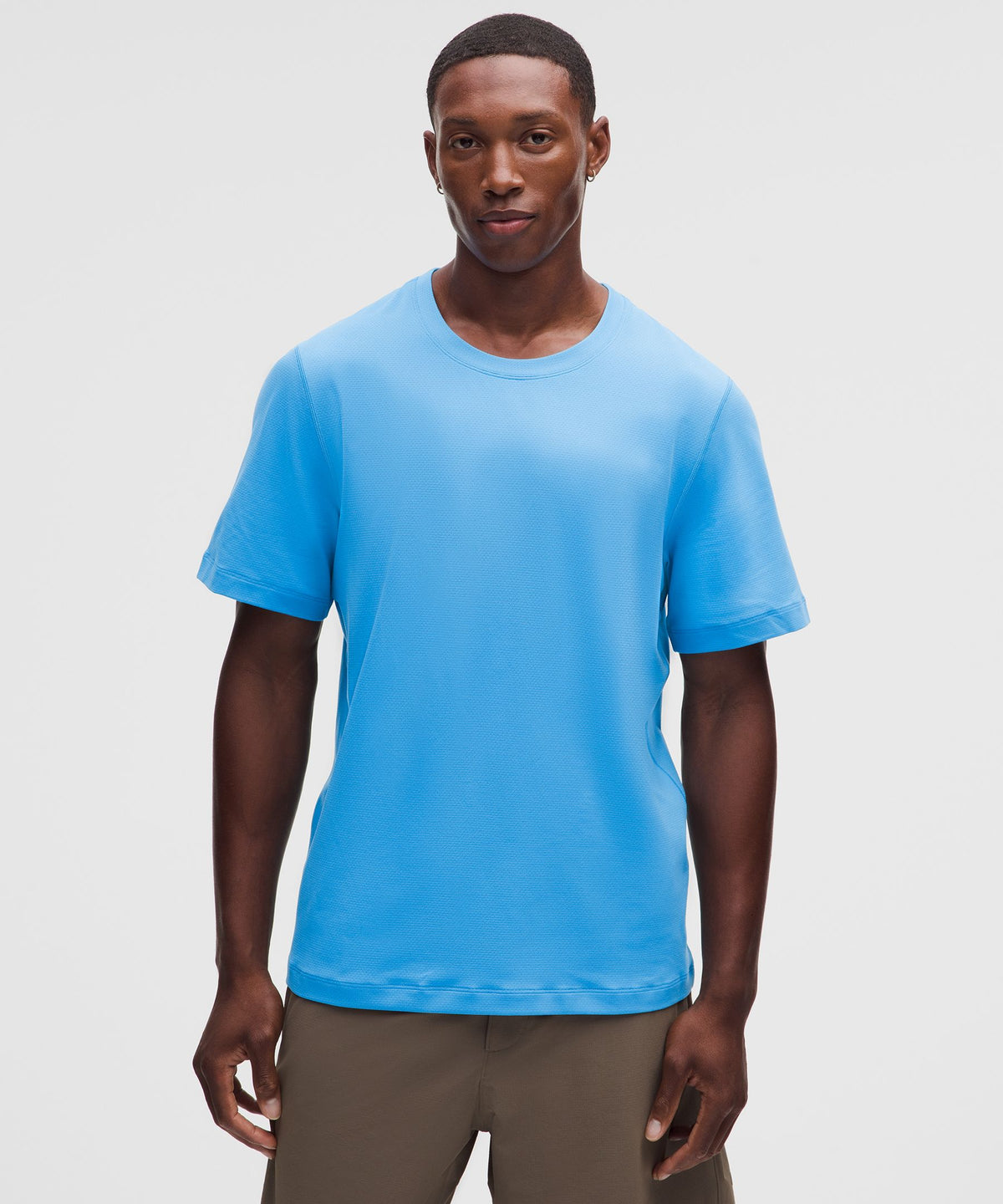 Mesh Soft Jersey Short-Sleeve Shirt