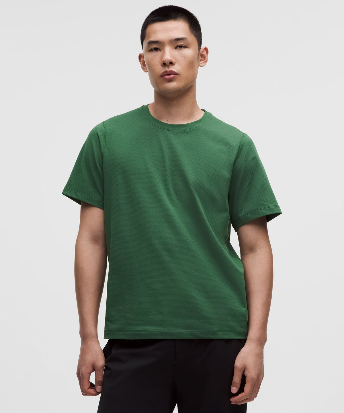 Mesh Soft Jersey Short-Sleeve Shirt