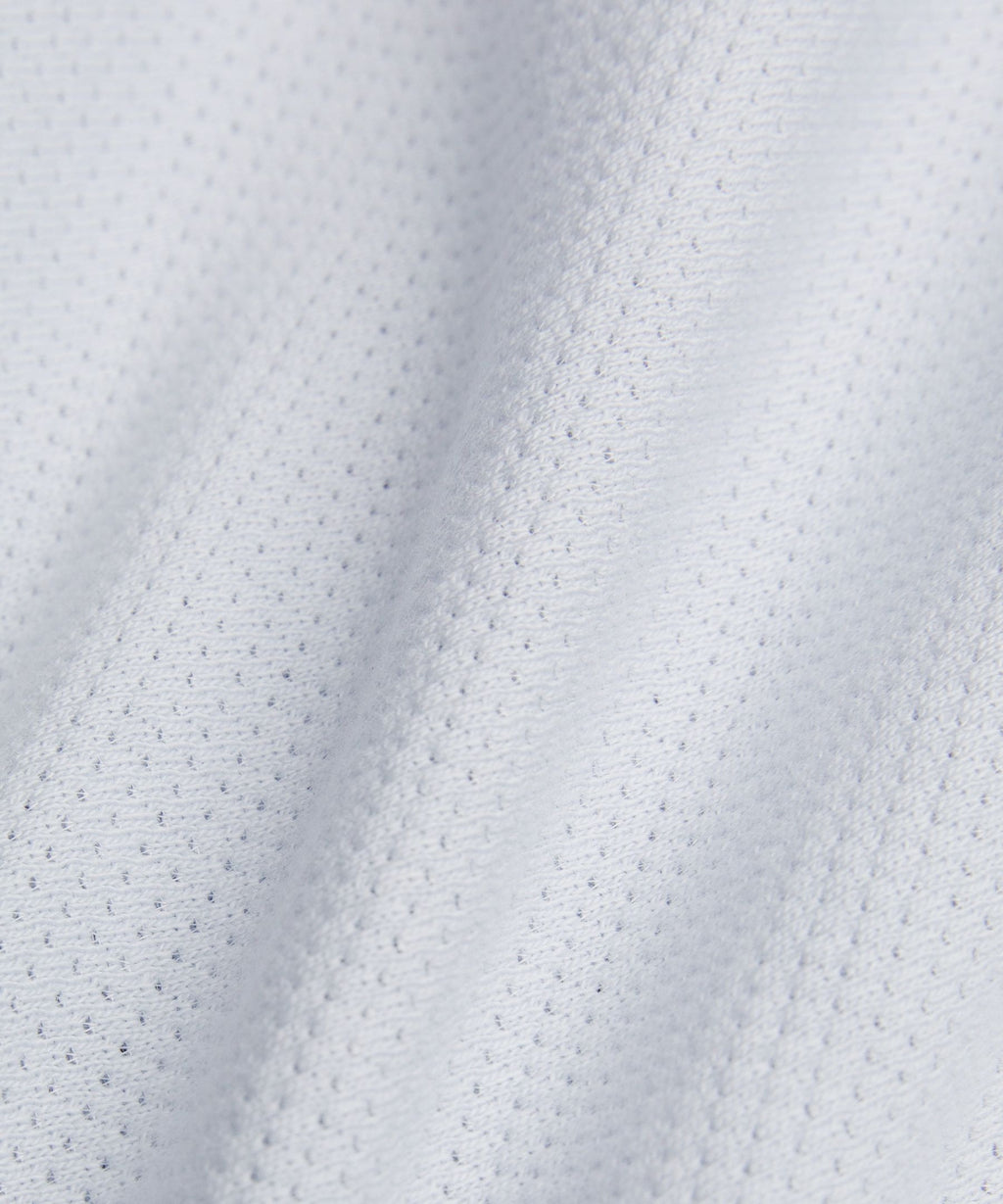 Mesh-Knit Jersey Short-Sleeve Shirt