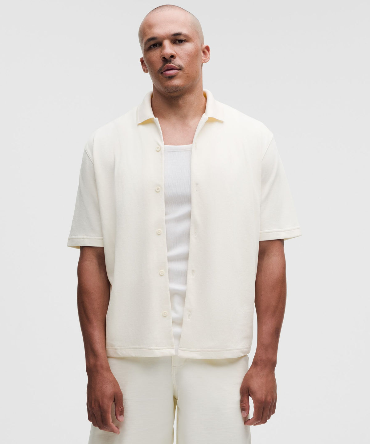 Pique-Performer Camp-Collar-Shirt