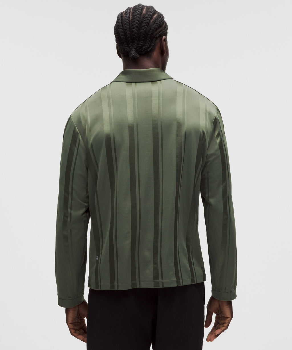 Knit Stripe Rugby Shirt
