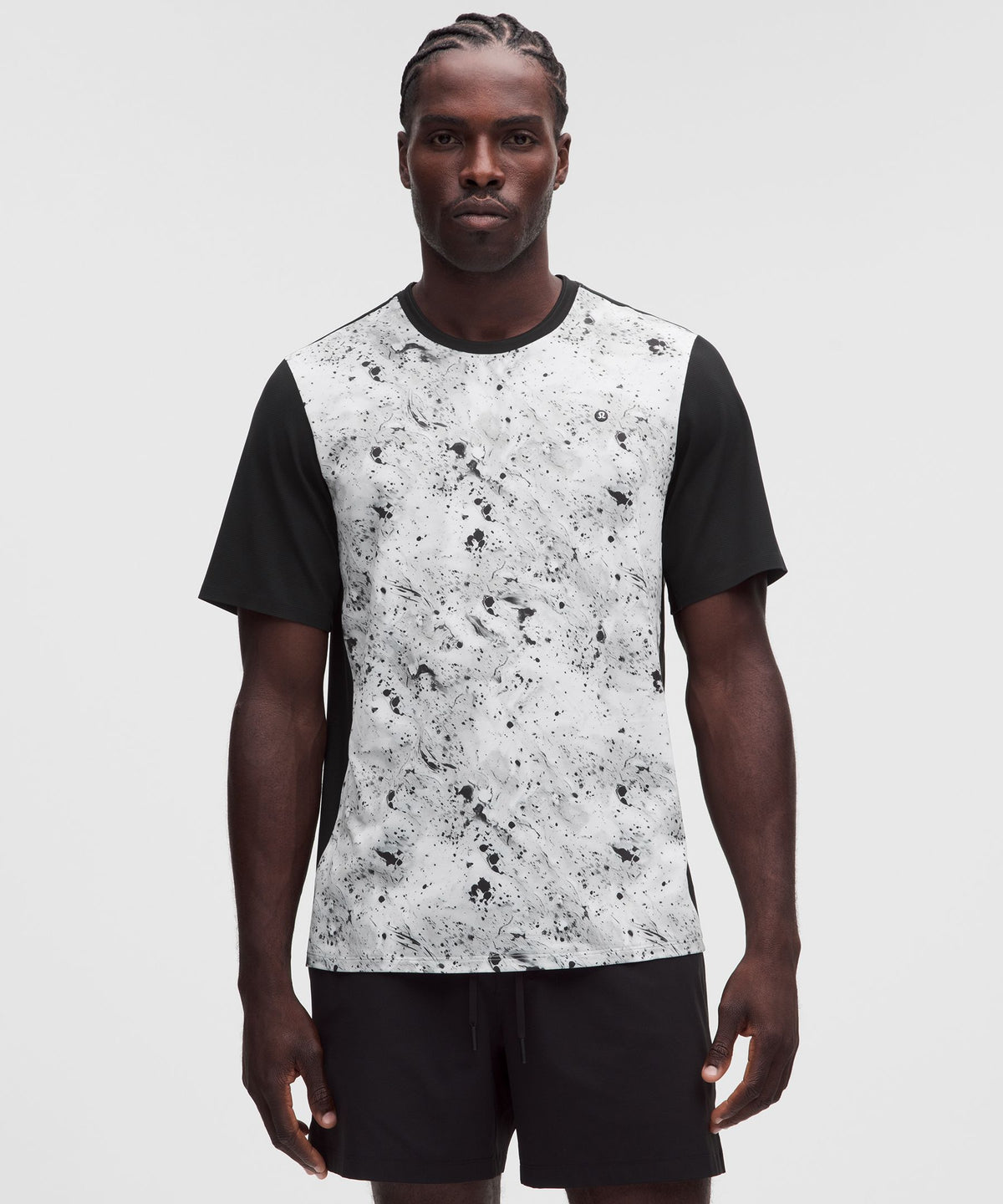Mesh Pique Tennis Short-Sleeve Shirt