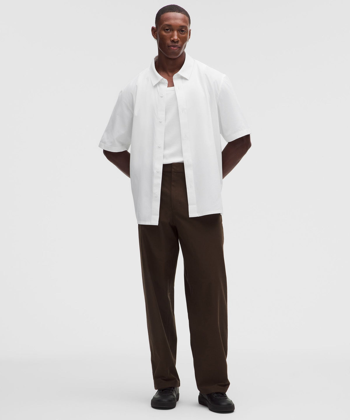 Airing Easy Relaxed Short-Sleeve Shirt