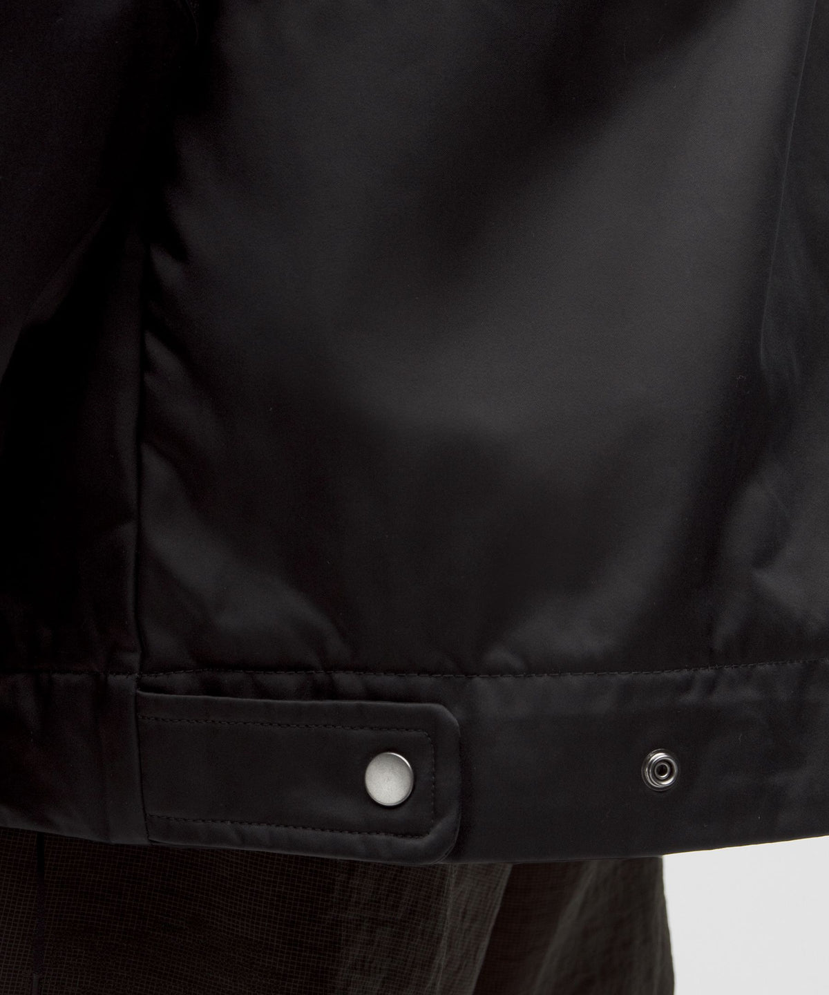 Taffeta Removable-Hood Collared JacketSLNSH Collection