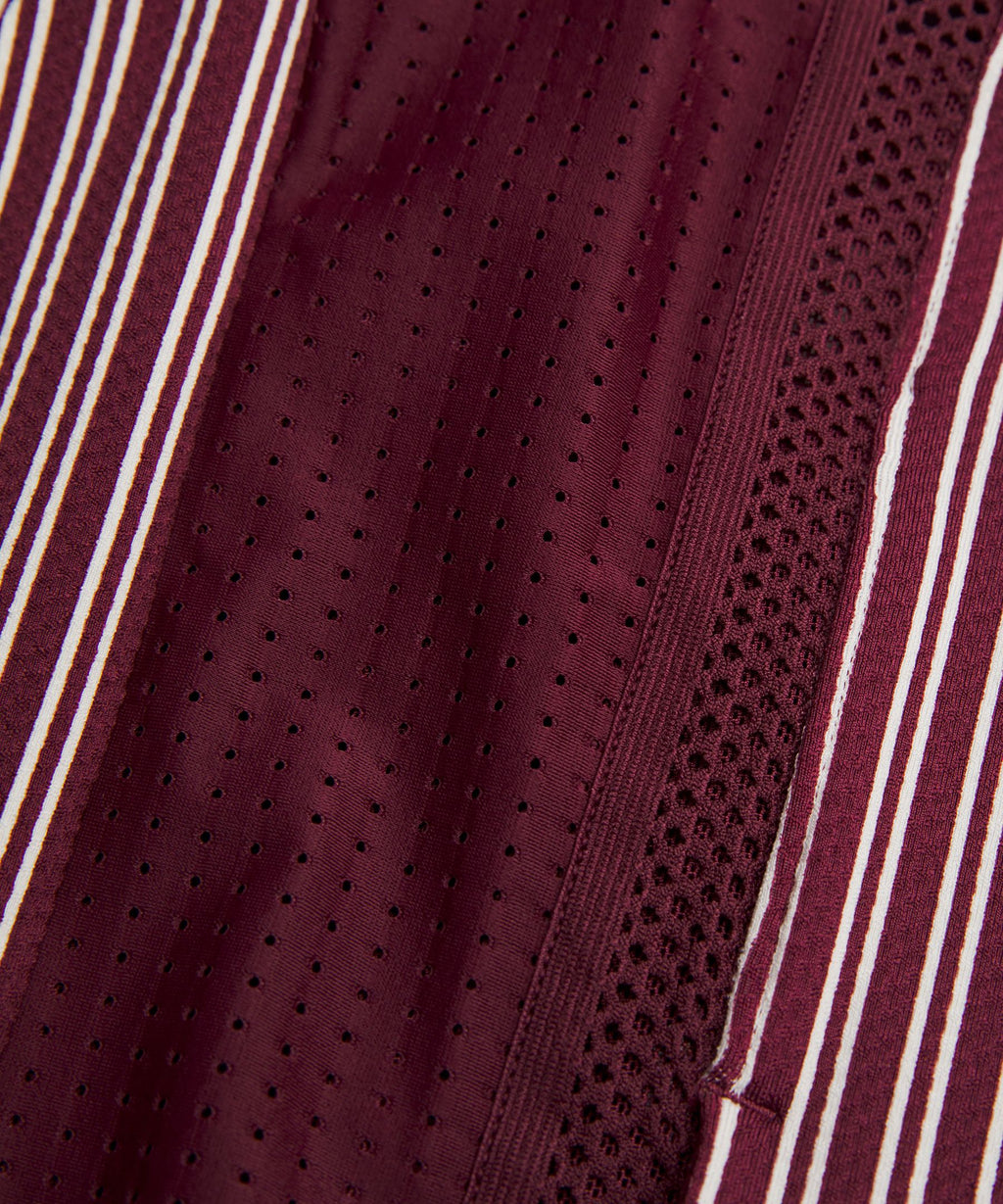 Mesh-Panelled Tennis Short 7"