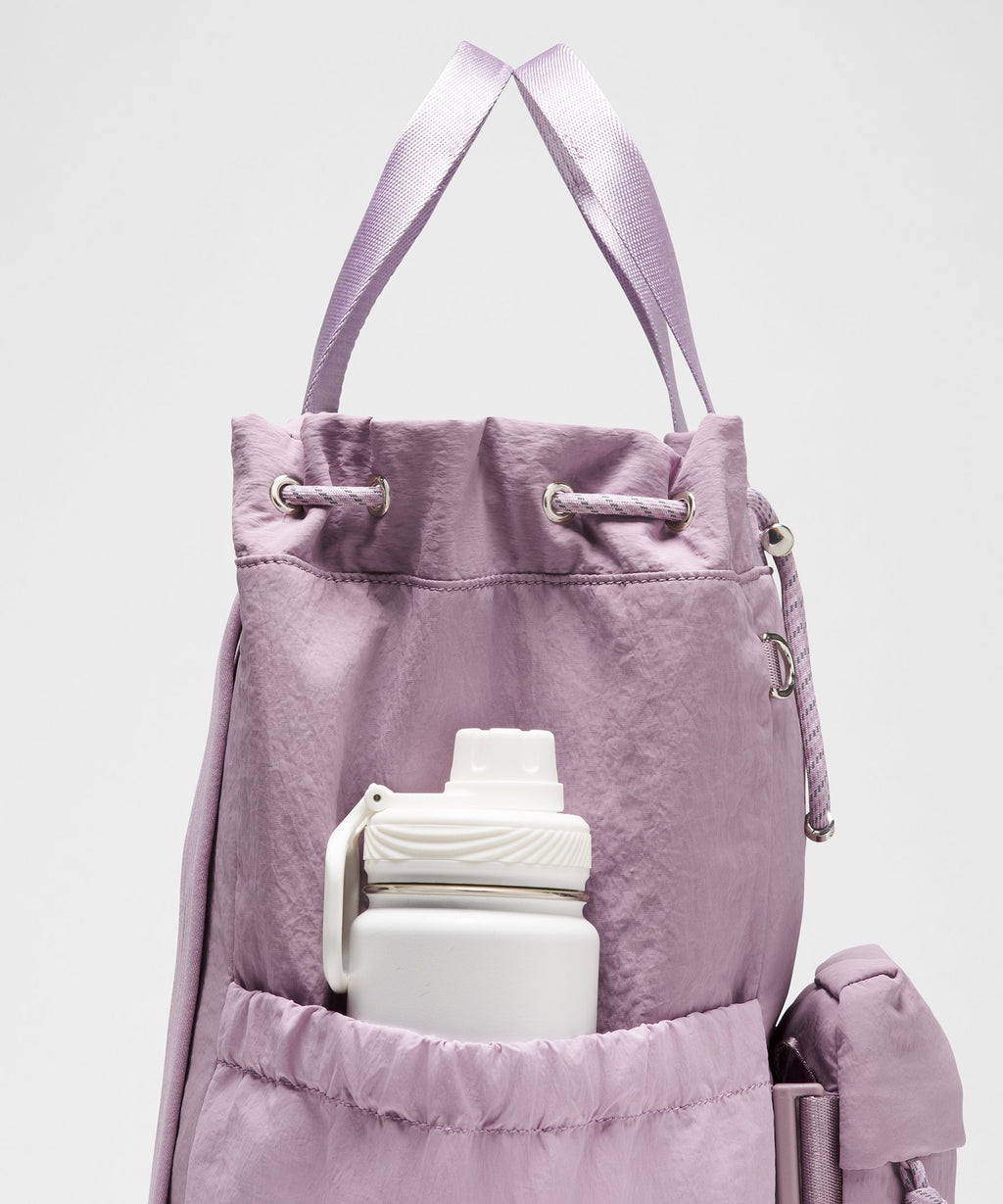 2-in-1 Drawstring Bucket Bag