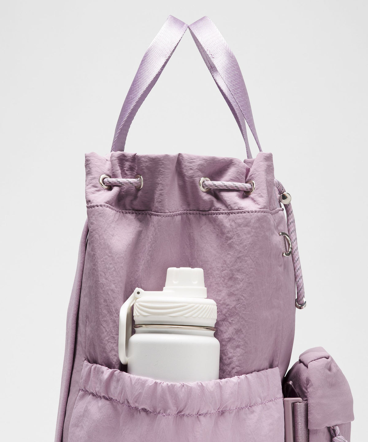 2-in-1 Drawstring Bucket Bag