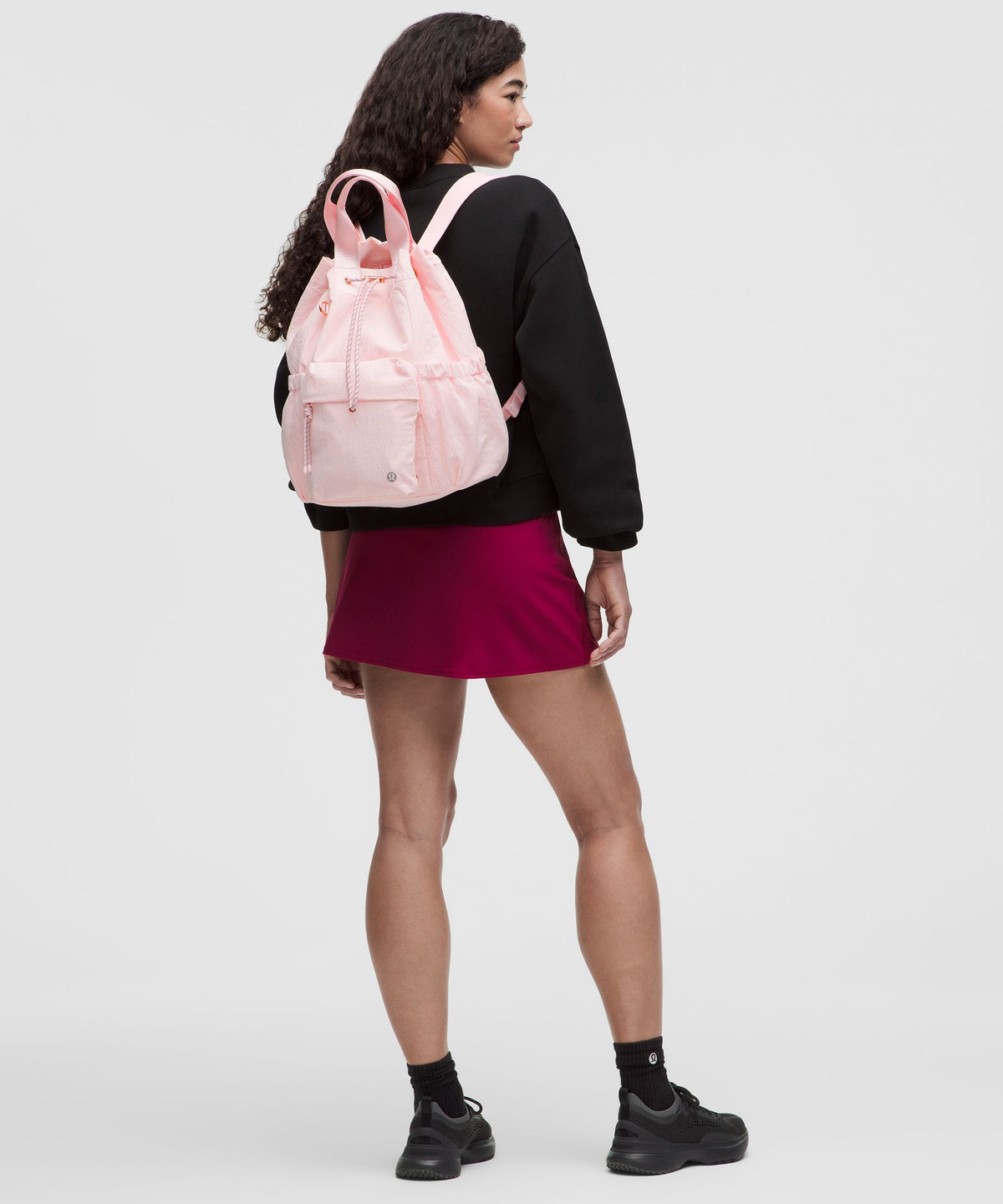 2-in-1 Drawstring Bucket Bag