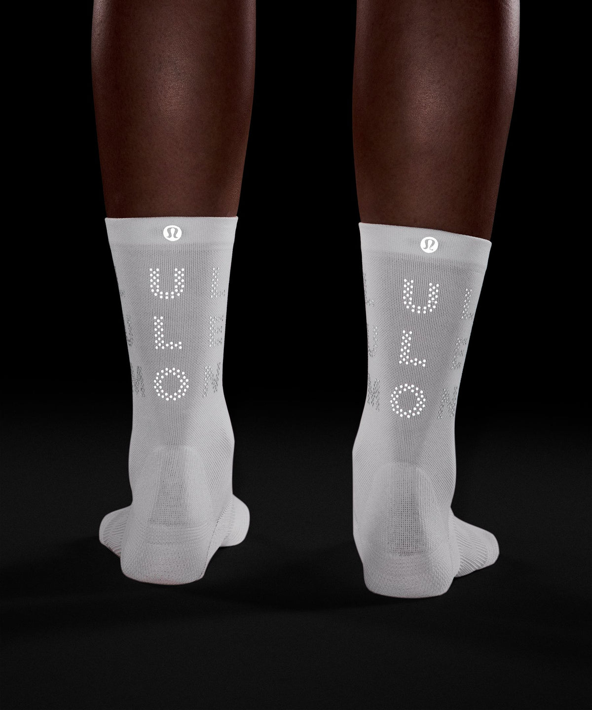 Unisex Power Stride Crew SocksReflective