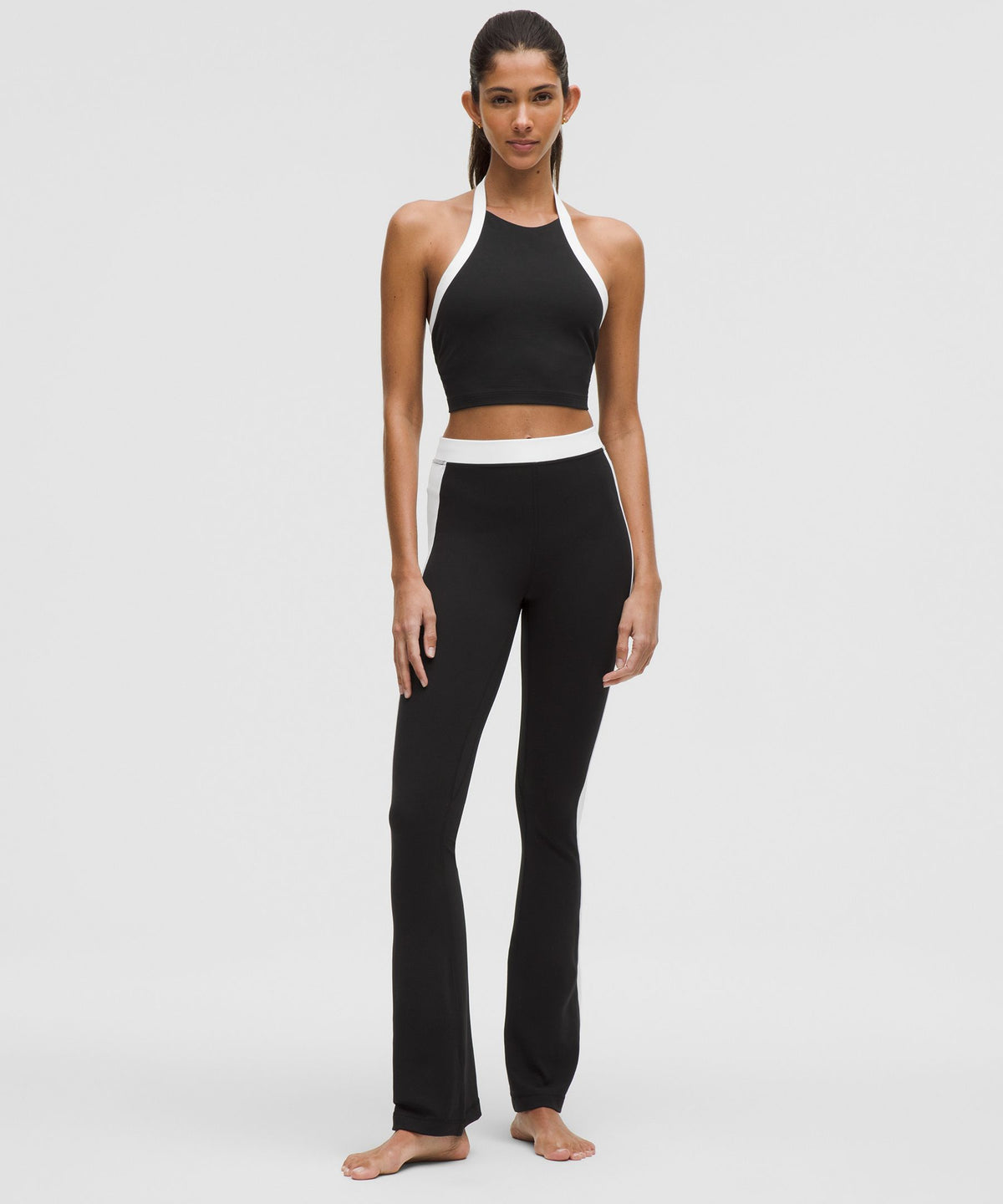 Nulu Cropped Halter Tank TopLight Support, A/B Cup