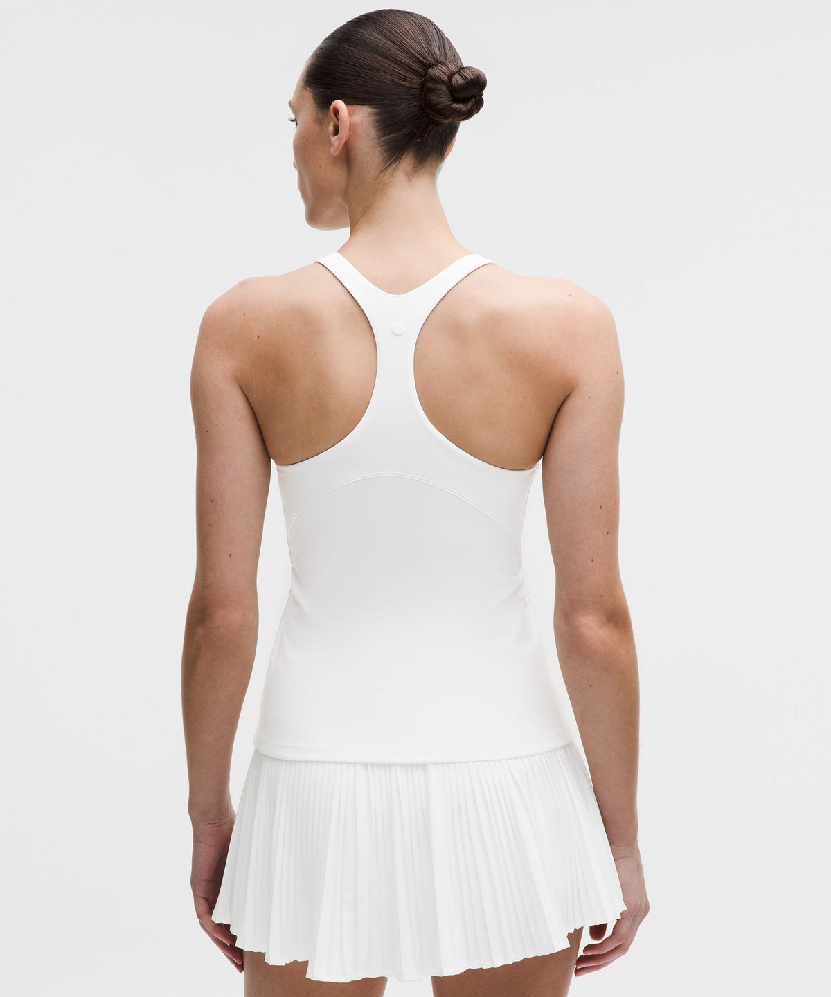 Racerback High-Neck Tennis Tank TopB/C Cup