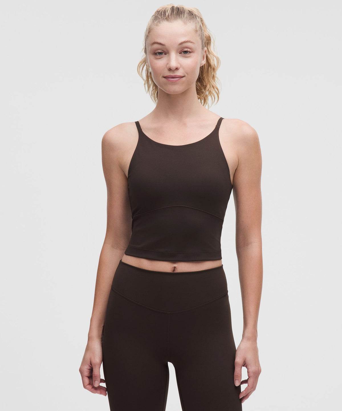 Wunder Under Cropped Tank TopLight Support, B/C Cup