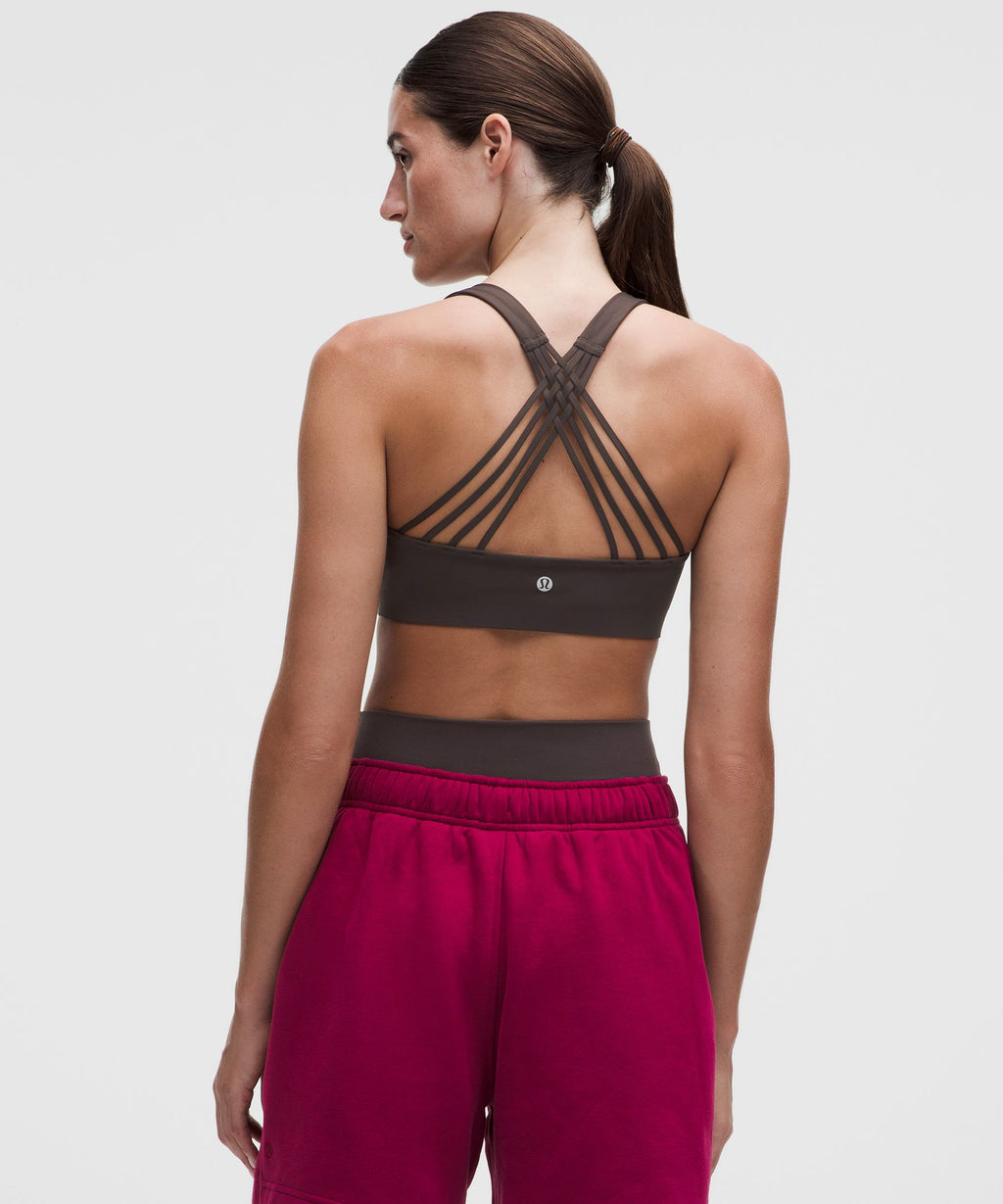 FlexyFlex Strappy Yoga BraLight Support, A-C Cups