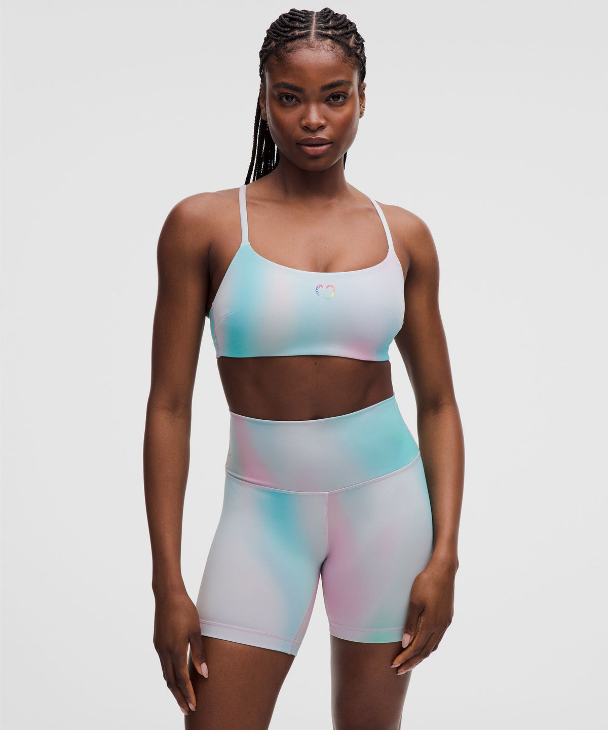 Wunder Train Strappy Racer Bra, Light Support, C/D CupPride