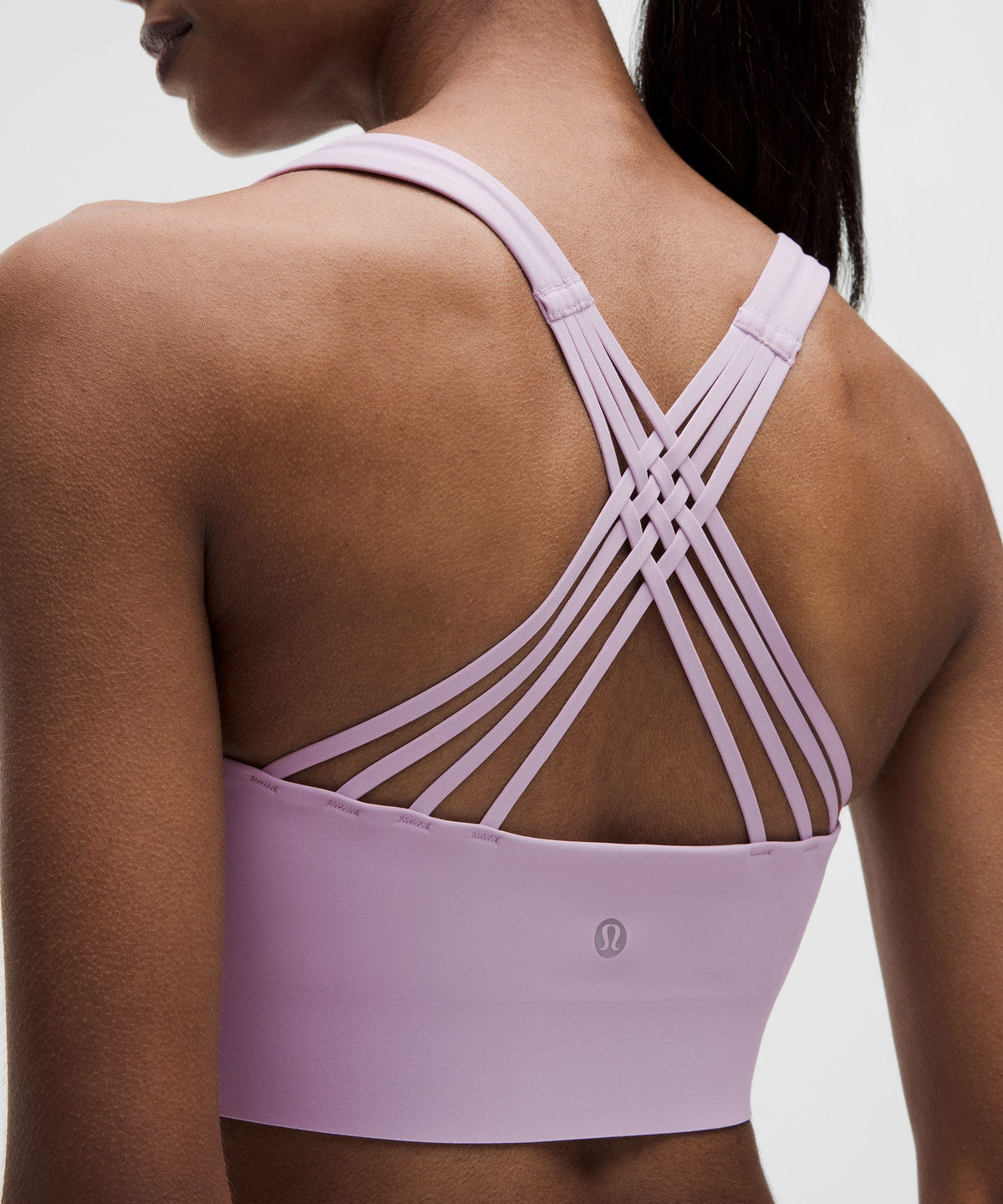 FlexyFlex Strappy Longline Yoga BraLight Support, A–C Cups