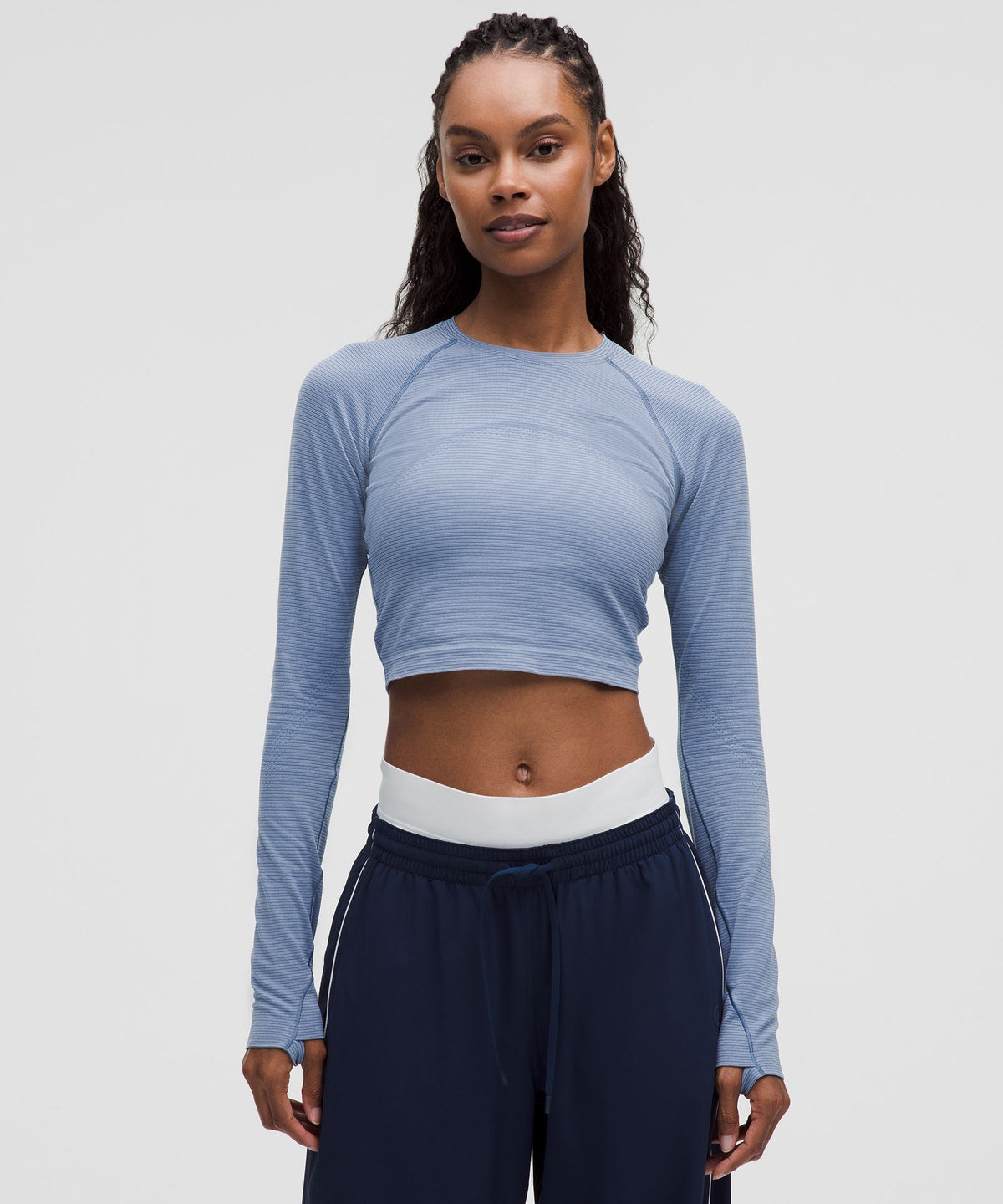 Swiftly Tech Cropped Long-Sleeve Shirt 2.0