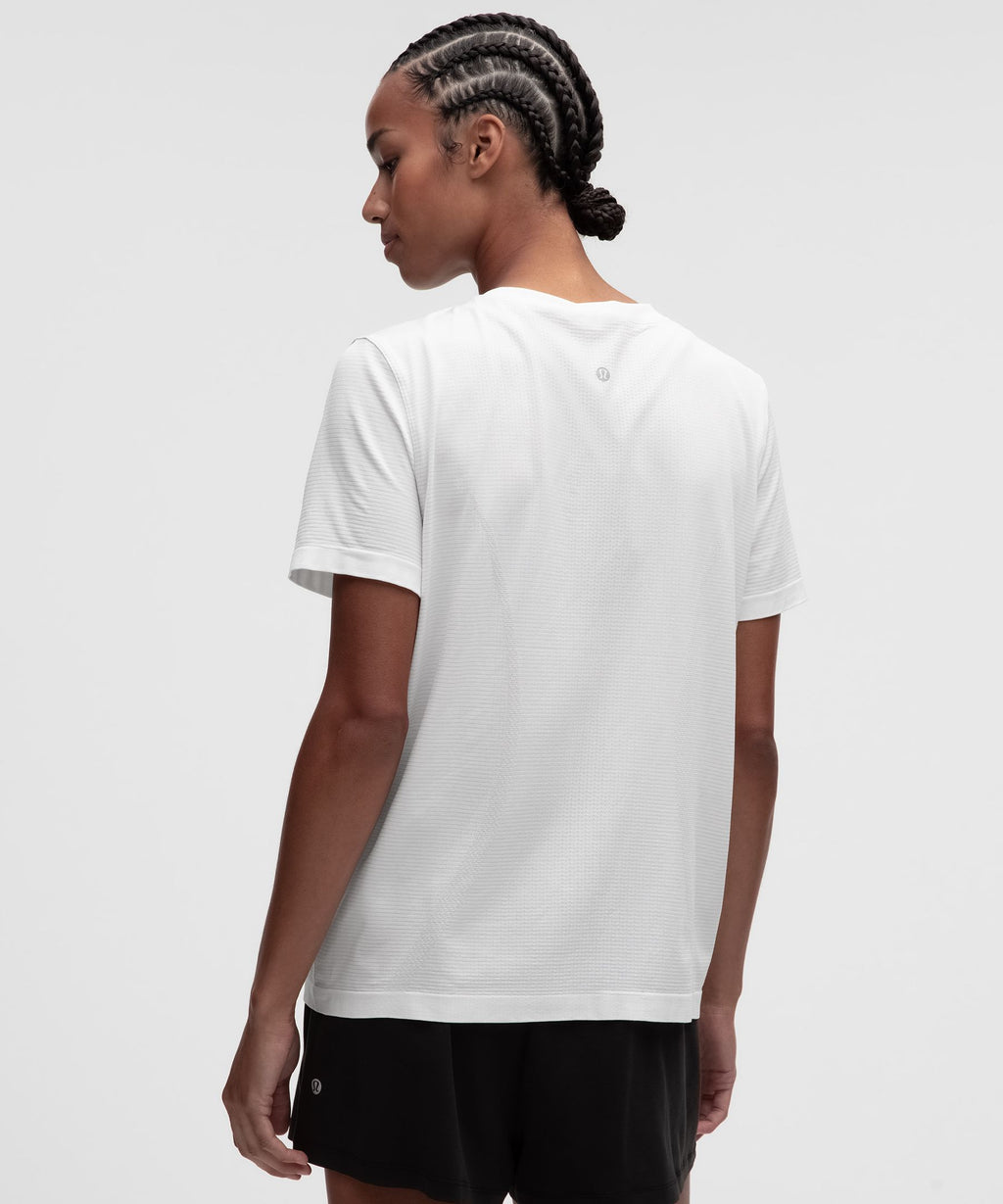 Swiftly Relaxed Short-Sleeve ShirtHip Length