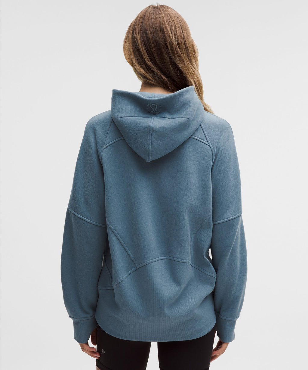 Scuba Oversized Half-Zip HoodieLong