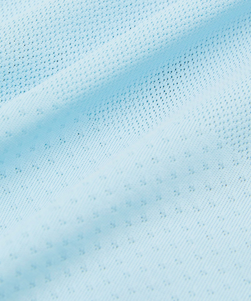 Fast and Free Short-Sleeve ShirtPerforated Stripe