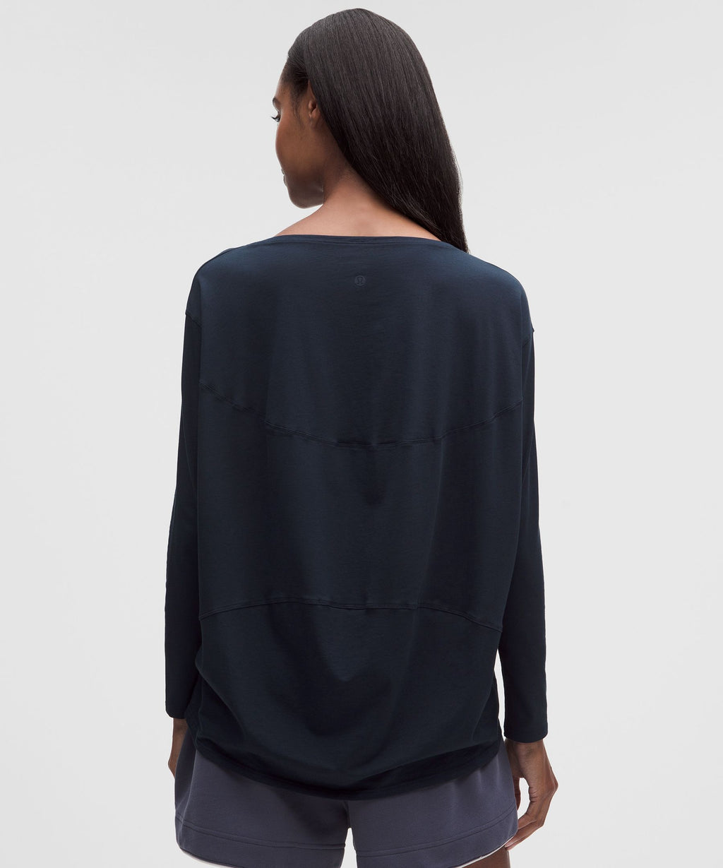 Back In Action Organic Cotton-Blend Long-Sleeve Shirt