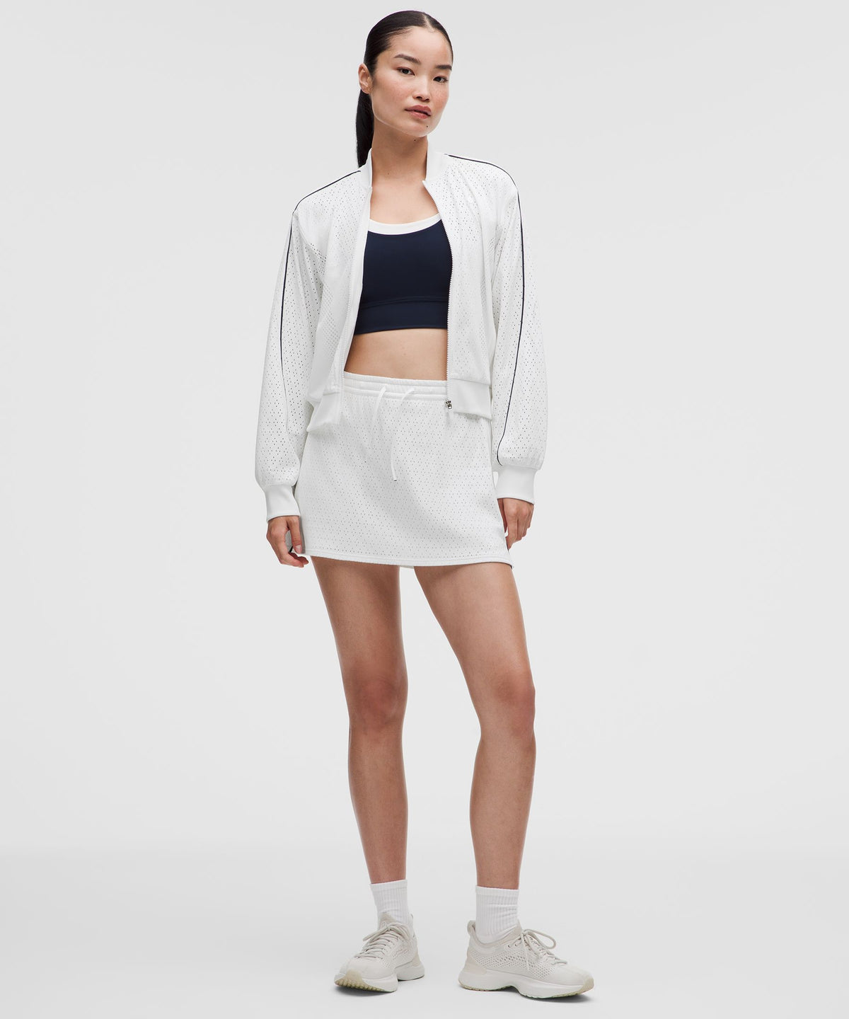 Ace Advantage Knit Mesh Tennis Jacket