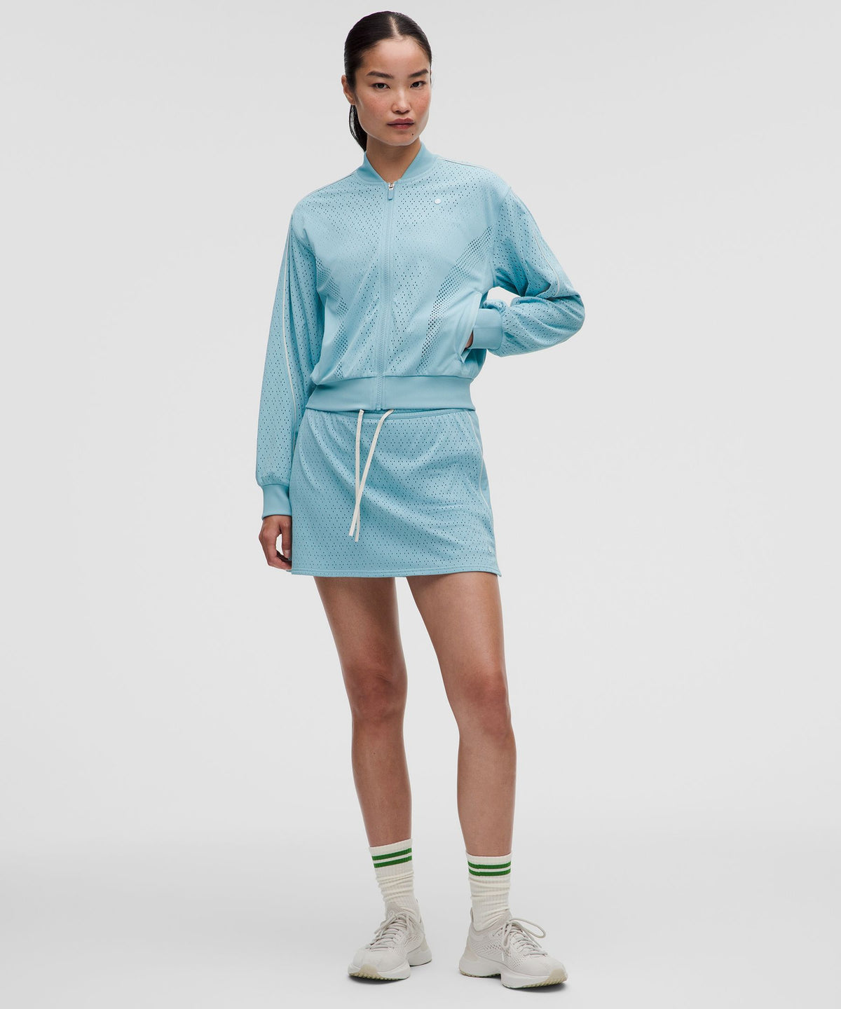 Ace Advantage Knit Mesh Tennis Jacket