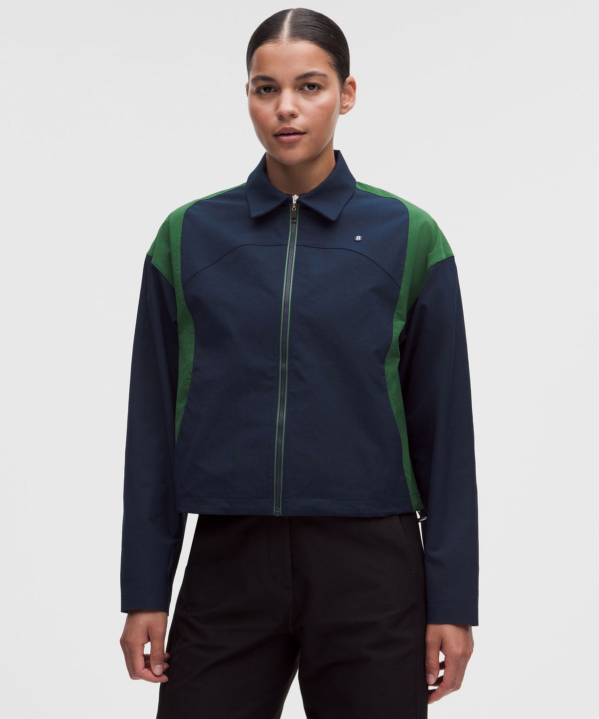 Collared Panelled Golf Jacket