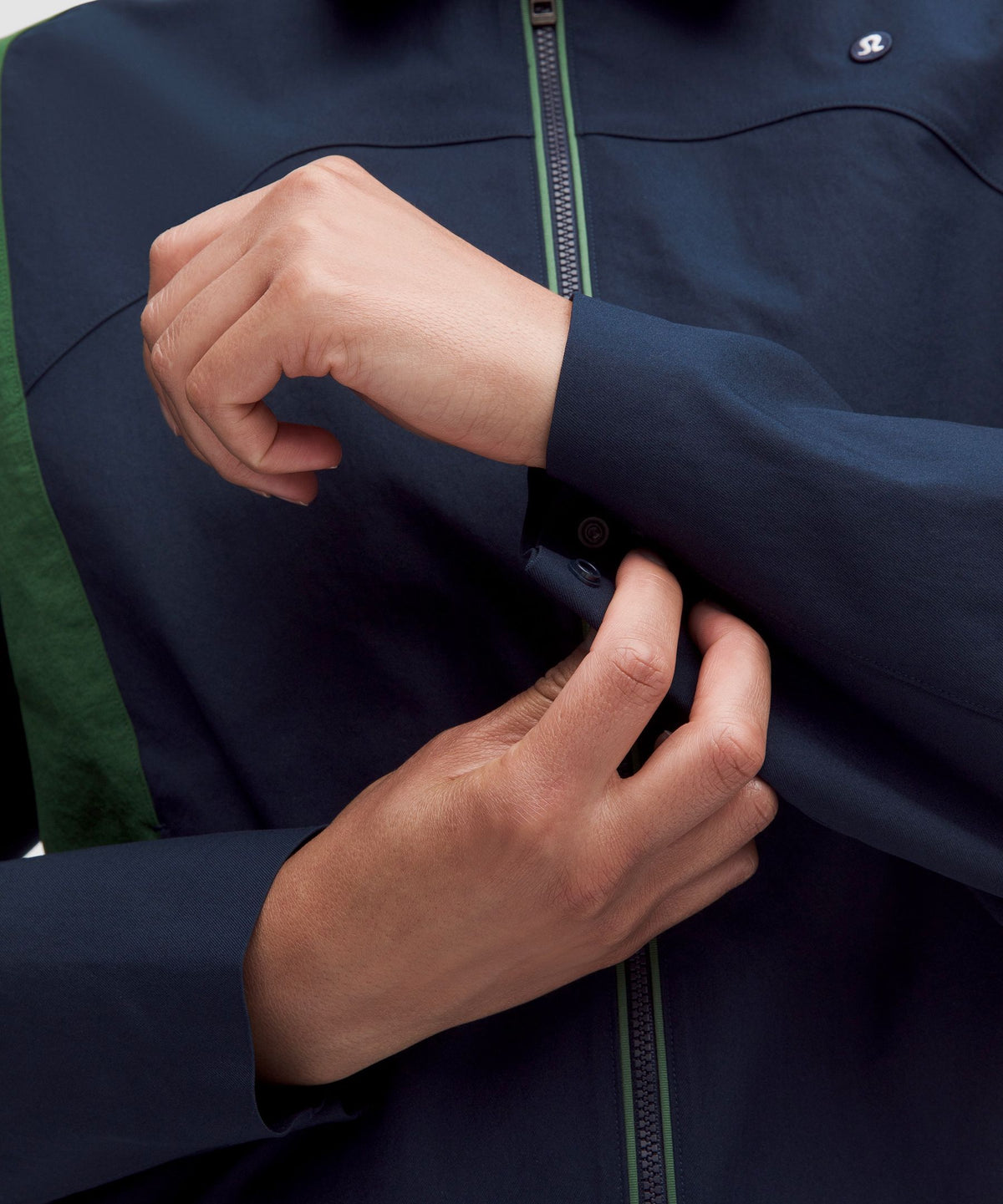 Collared Panelled Golf Jacket