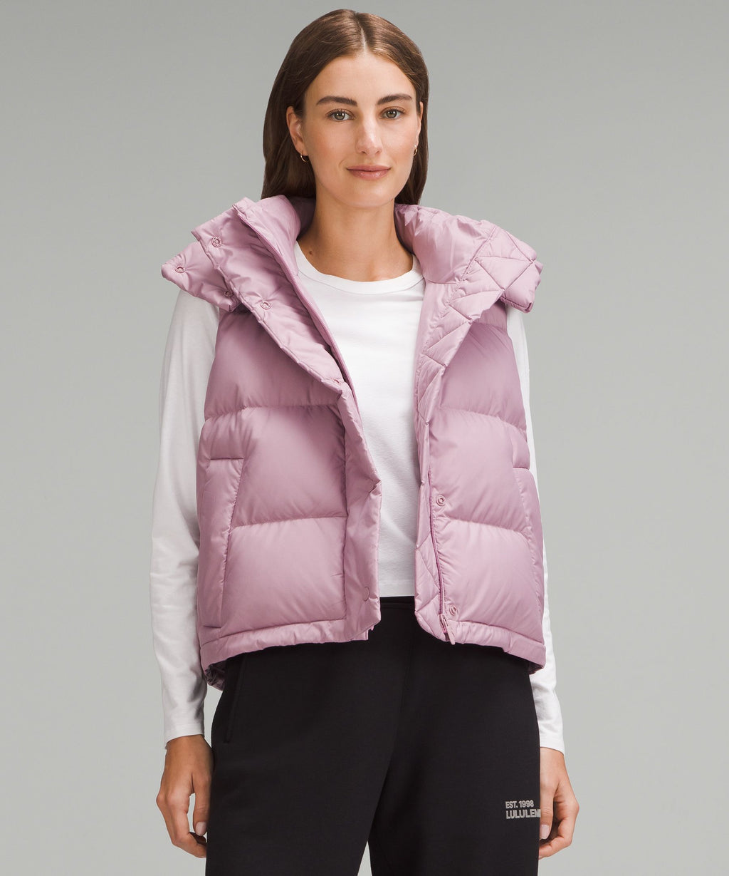Wunder Puff 600-Down-Fill Cropped Vest