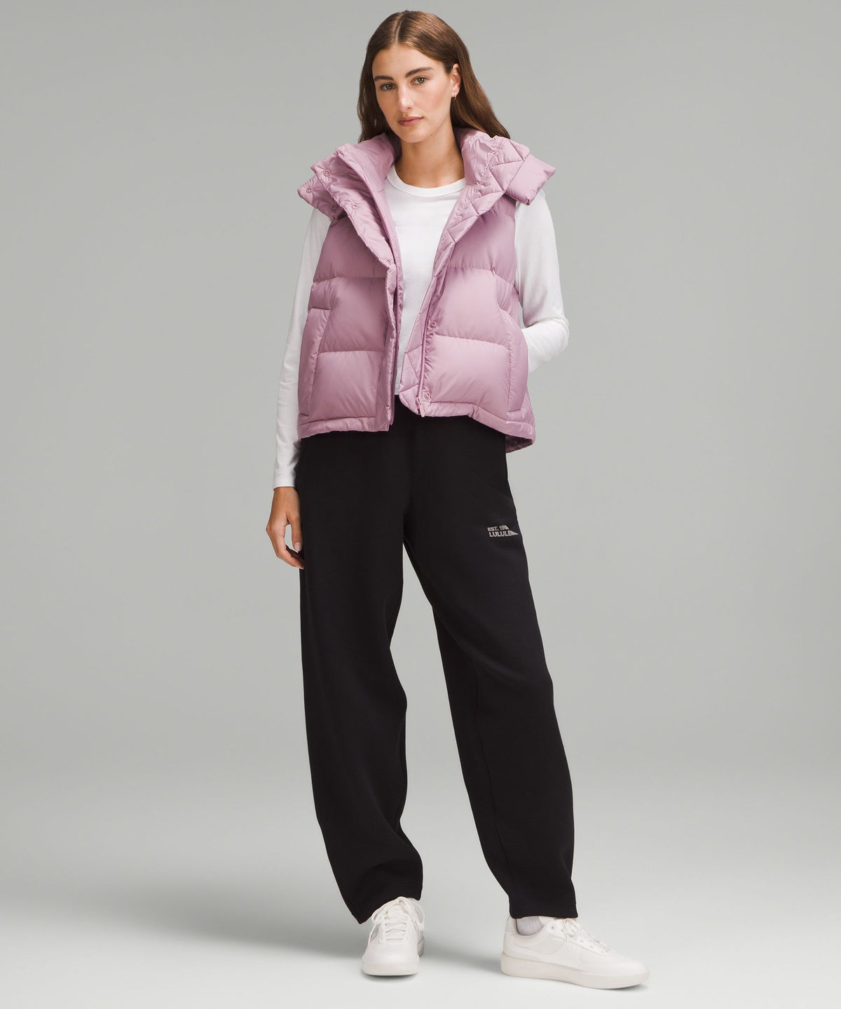 Wunder Puff 600-Down-Fill Cropped Vest
