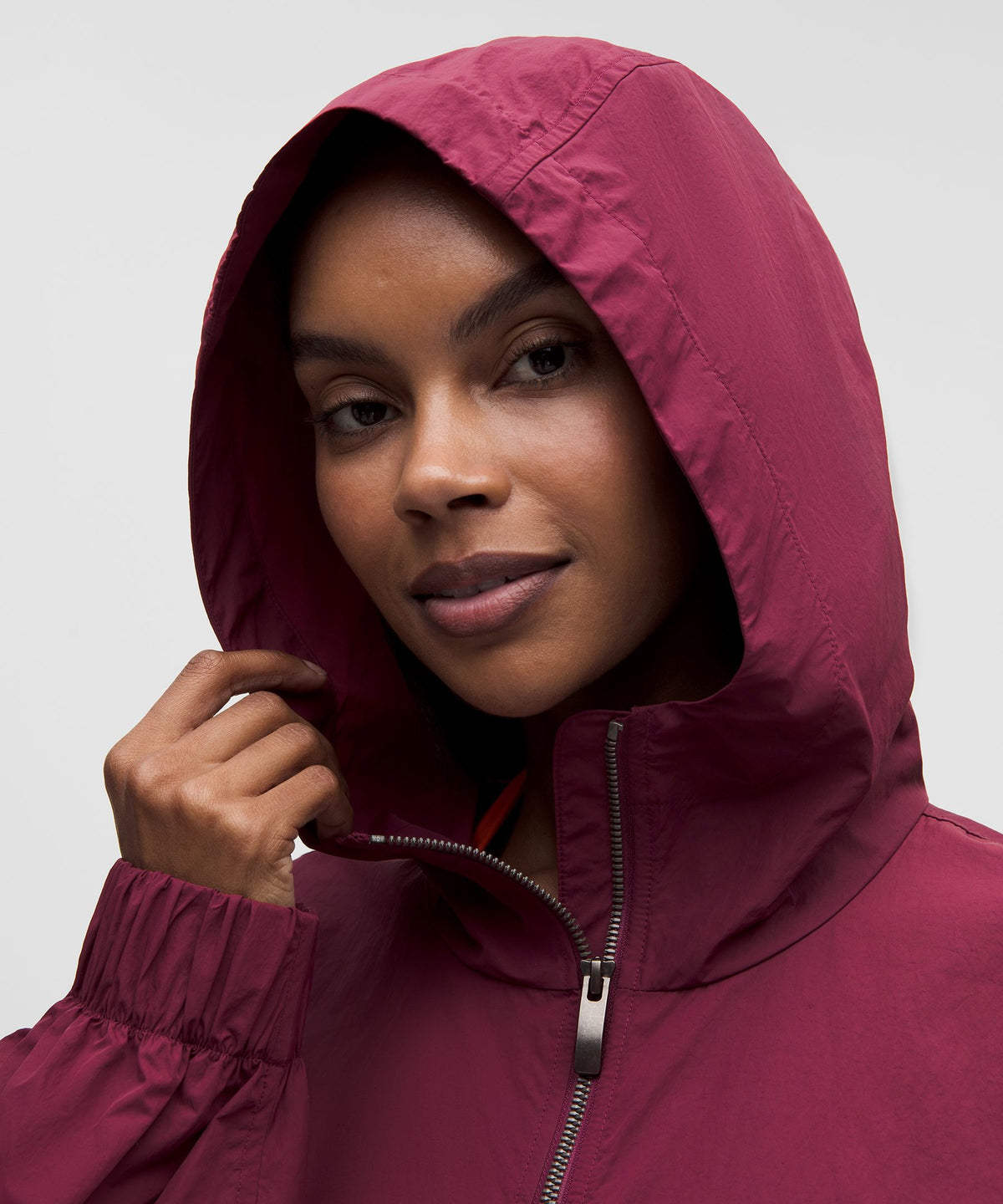 UV-Protective Cinch-Waist Oversized-Fit Jacket