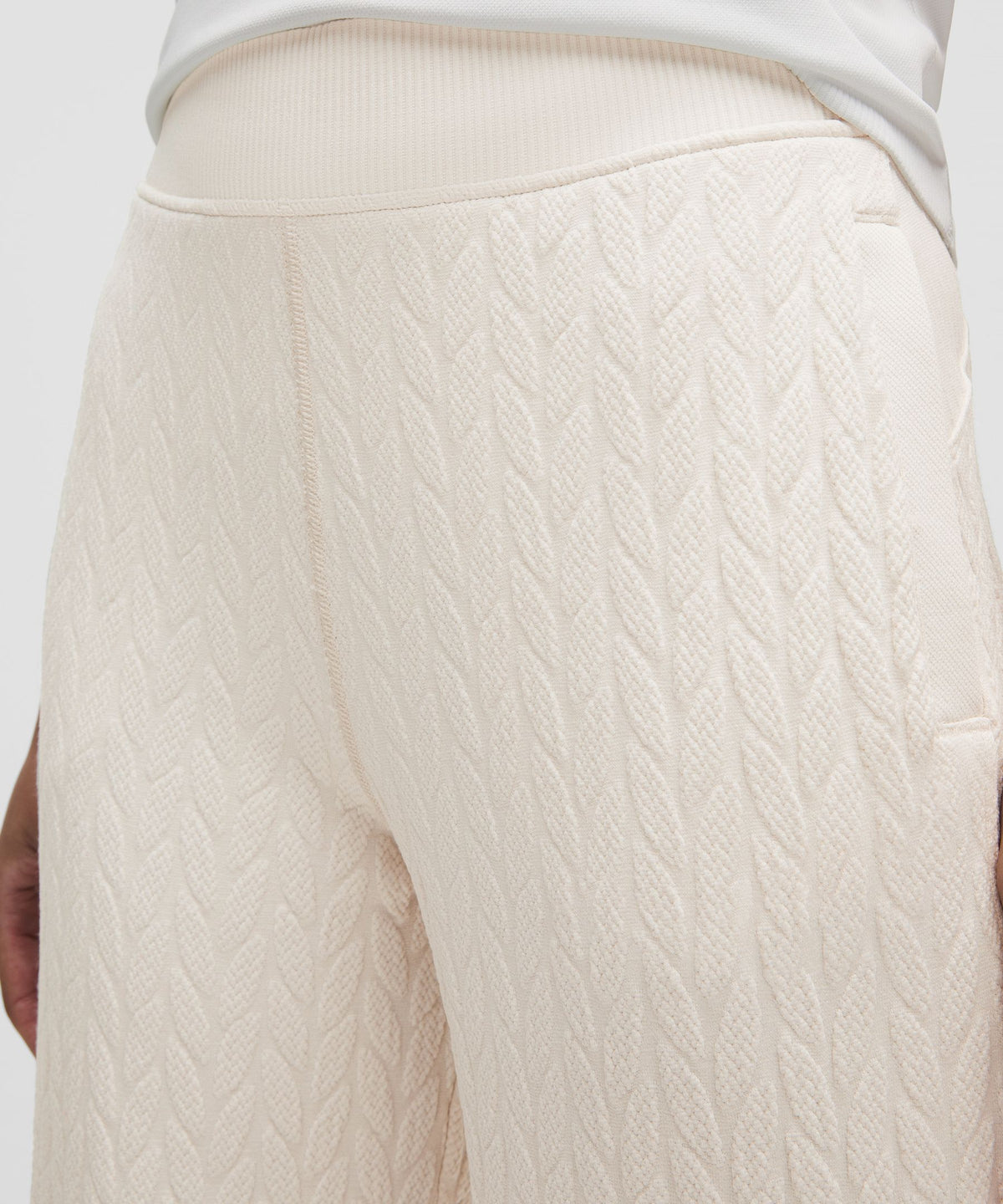 Engineered Warmth Cable-Knit Pant