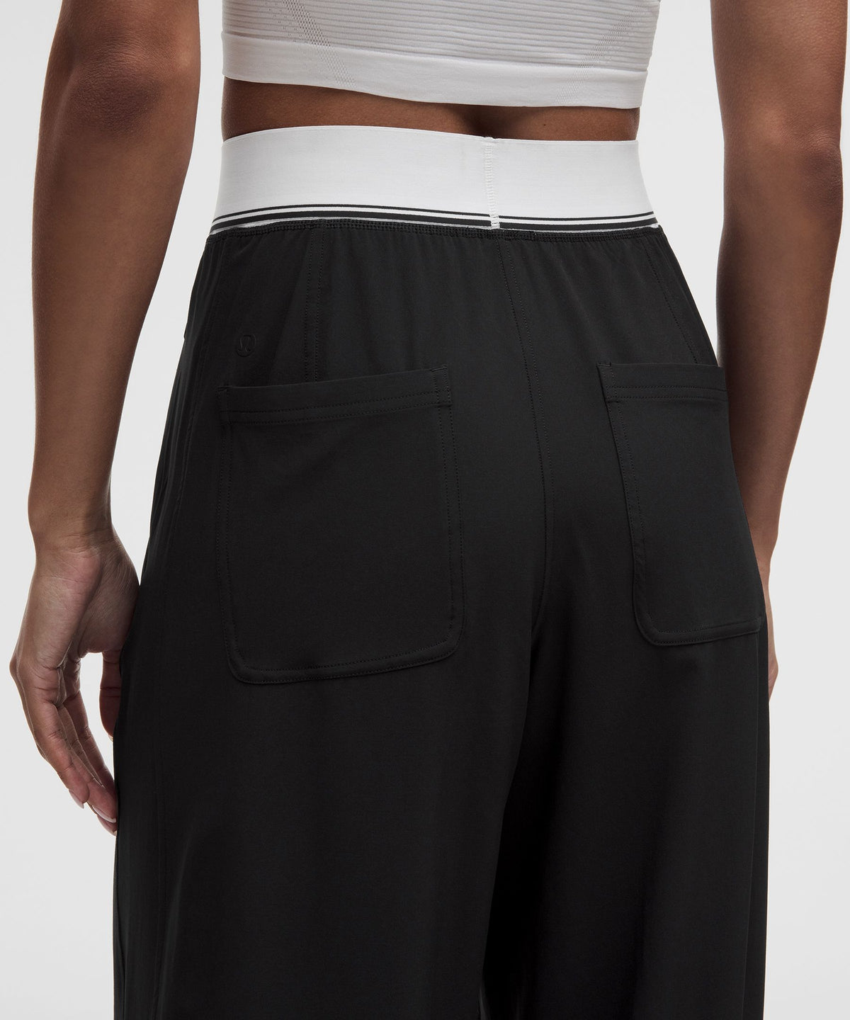 Swift High-Rise Wide-Leg PantLogo Waistband