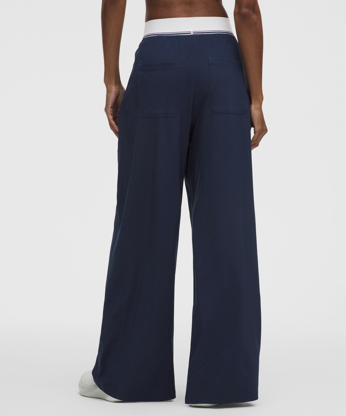Swift High-Rise Wide-Leg PantLogo Waistband