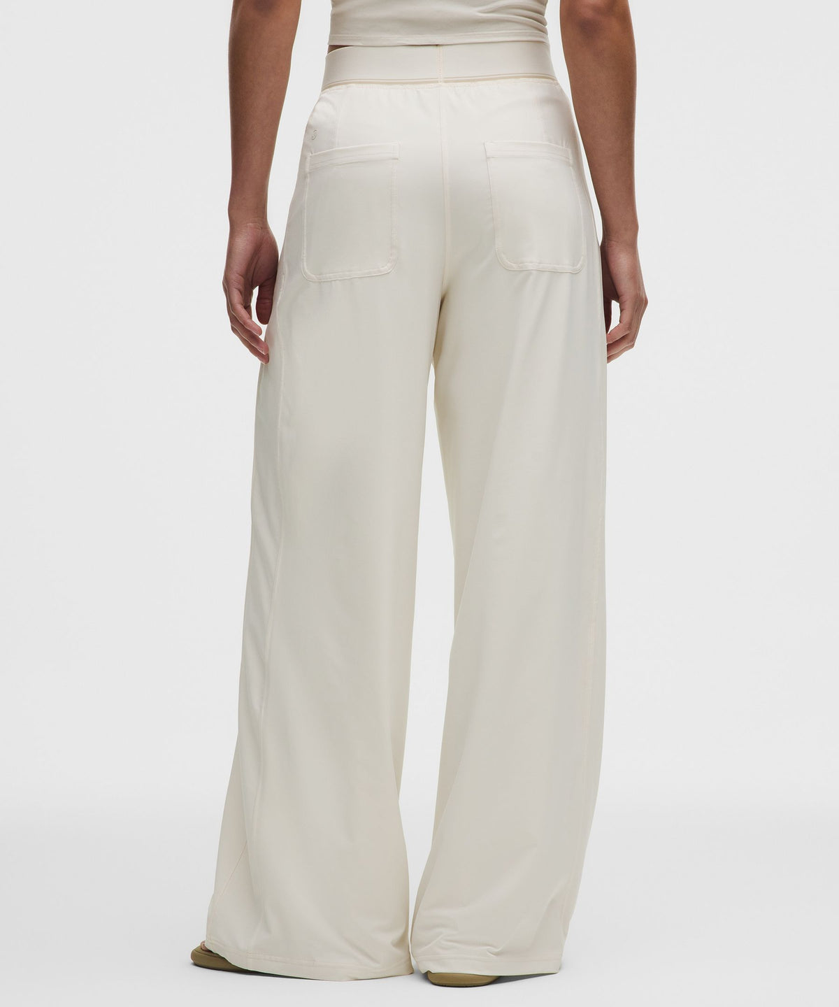 Swift High-Rise Wide-Leg PantLogo Waistband