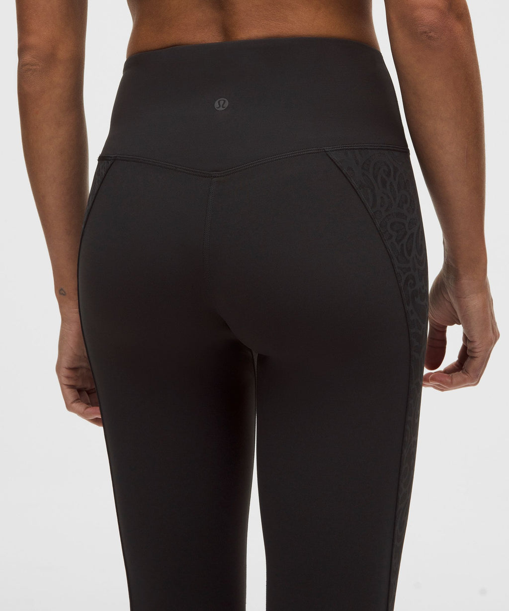 Paisley Lace Overlay Tight 25"